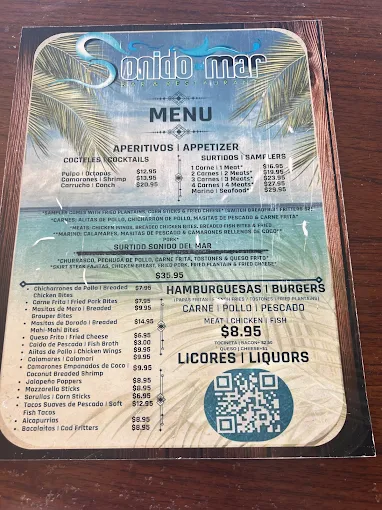 Menu 8